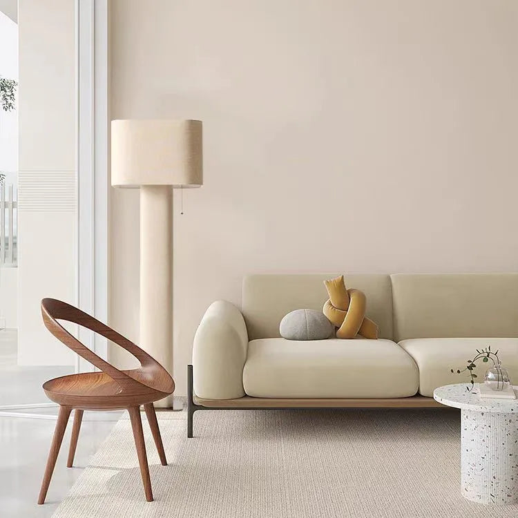 lampadaire hensley wabi sabi tissu artistique pour décoration intérieure - vue 4 sur 10
