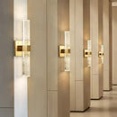 Luxury Bubble Crystal Wall Lamps Up And Dwon Modern Bedside Wall Light for Living Room Aisle Hotel Entarnce Lighting AC110V 220V