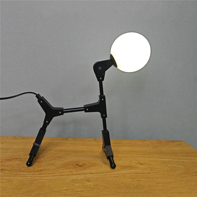 lampadaire moderne en fer design créatif pour décoration nordique - vue 2 sur 7