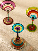 Verre à vin pied design nordique style maison