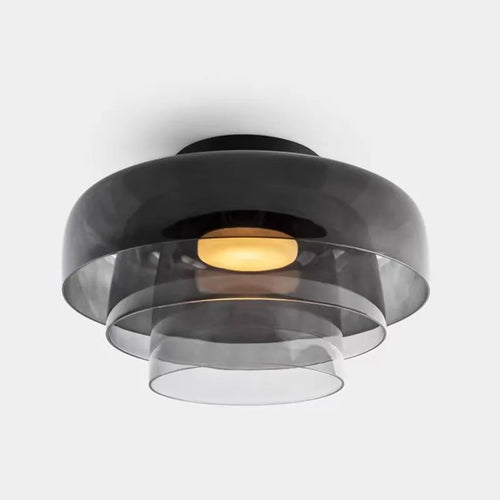 Plafonnier en verre nordique chambre à coucher plafonnier médiéval pour Restaurant Simple moderne créatif salle à manger lampes de décoration