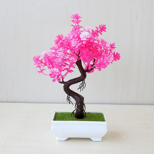 plantes artificielles décoratives bonsaï en pot pour jardin zen - vue 10 sur 25