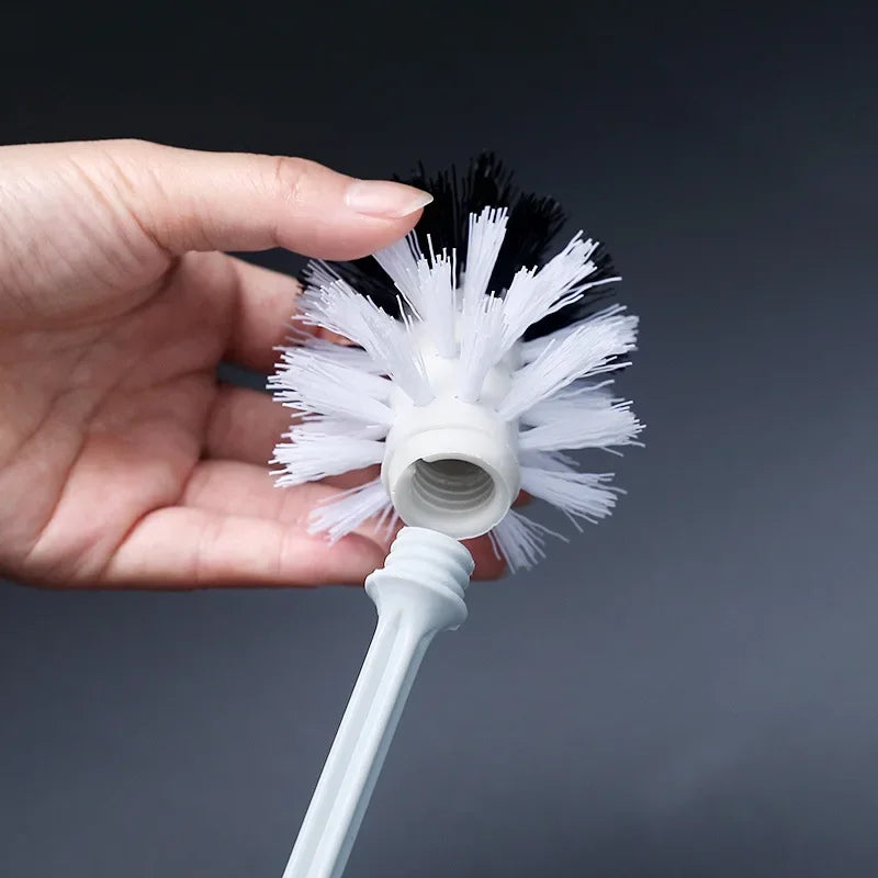 brosse de nettoyage profonde poils épais et doux long manche ergonomique - vue 5 sur 8
