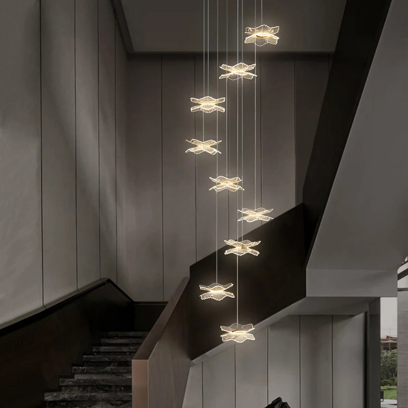 plafonnier moderne design pour éclairage intérieur élégant - vue 4 sur 12