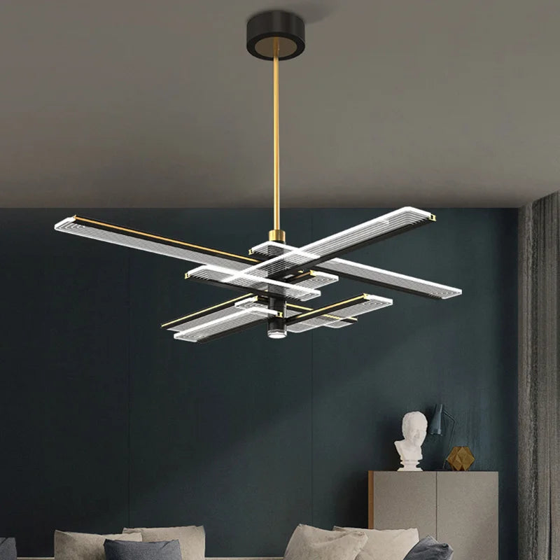 lustre et suspension led design créatif postmoderne minimaliste - vue 4 sur 10