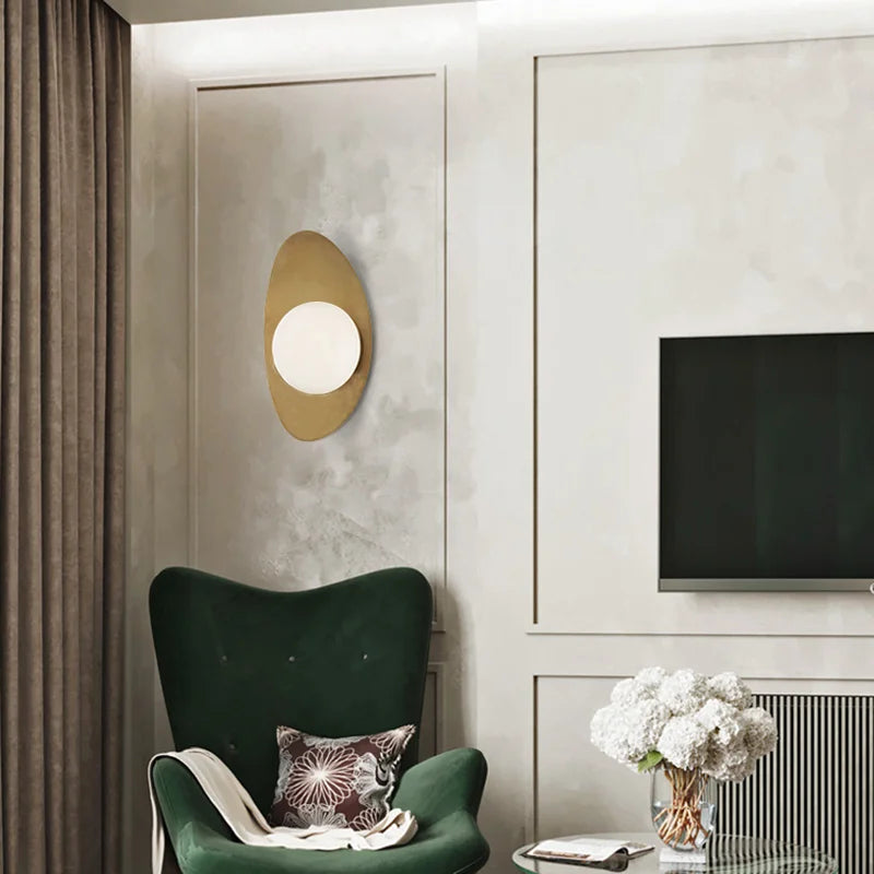 Applique murale LED post-moderne nordique - vue 5 sur 7
