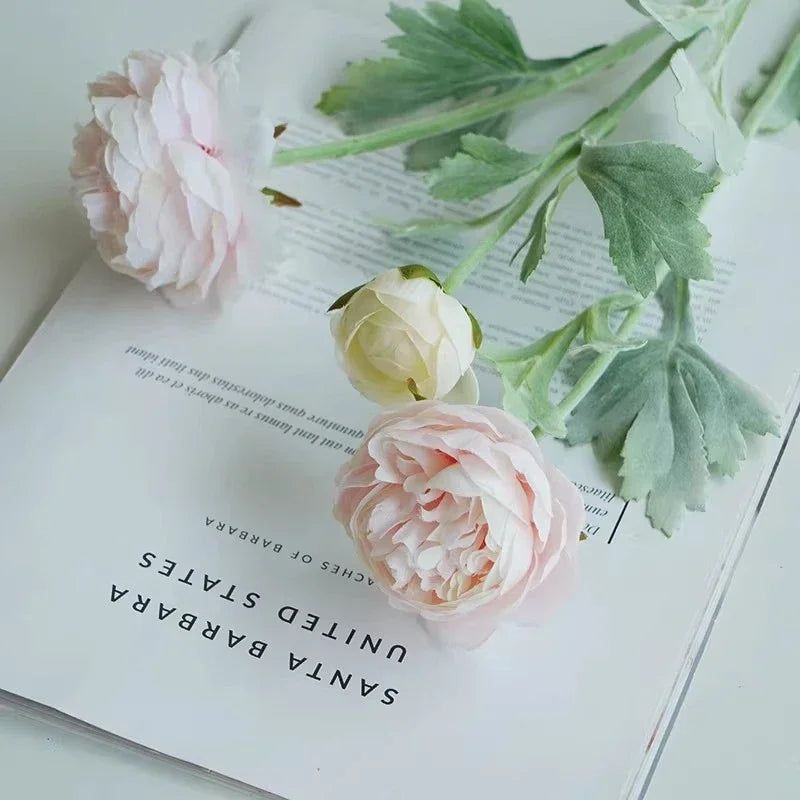 bouquet de pivoines artificielles pour décoration mariage fête - vue 7 sur 9