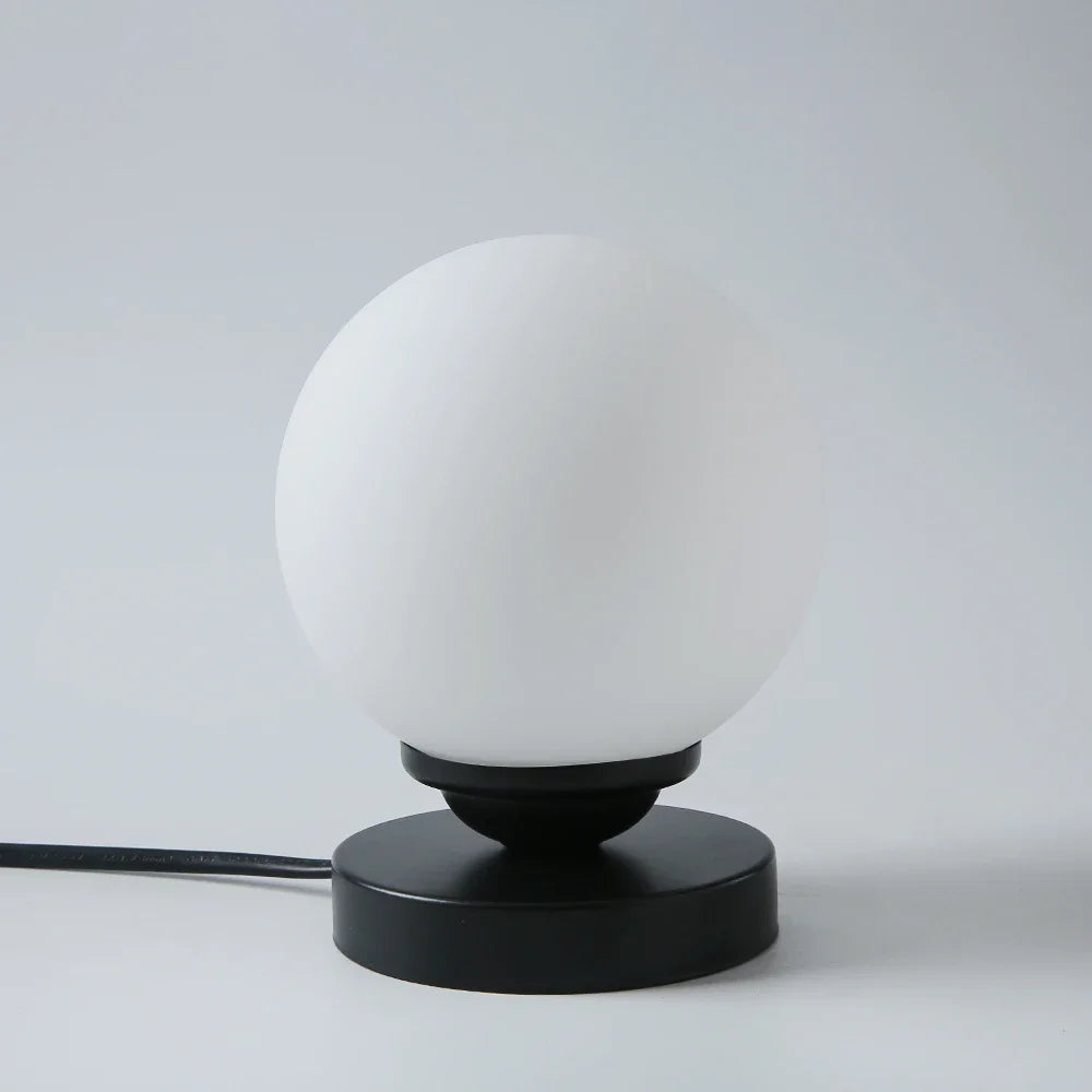 lampe de lecture led en verre doré pour décoration intérieure - vue 5 sur 8
