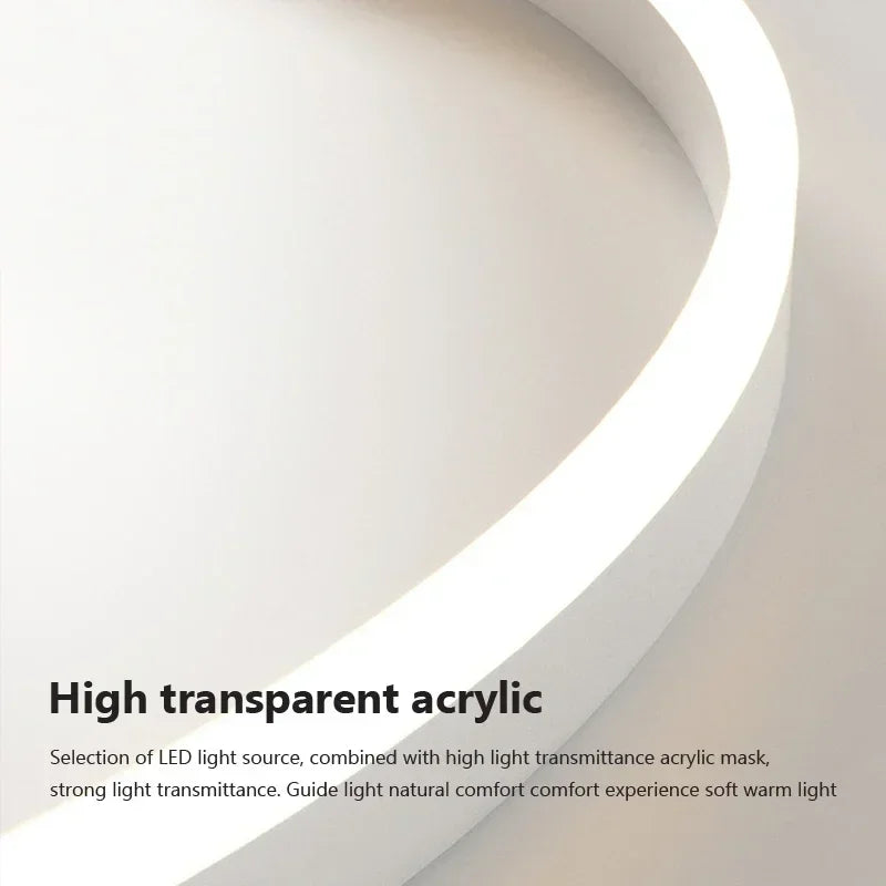 lustre led moderne minimaliste pour intérieur - vue 7 sur 8