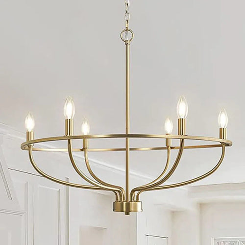 lustre rétro en fer à plusieurs têtes style industriel et loft - vue 7 sur 6