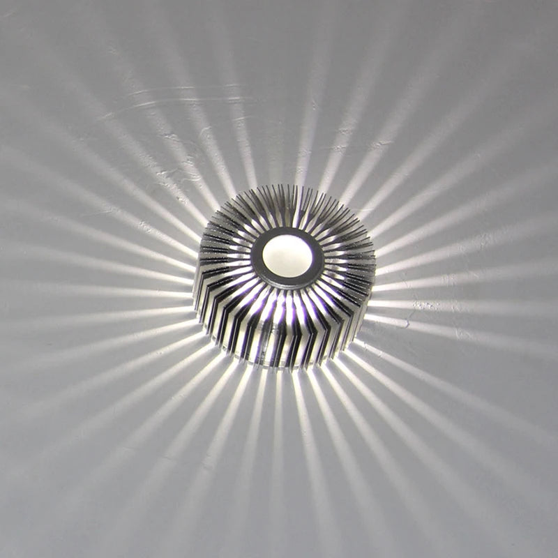 Plafonnier LED coloré en aluminium au design moderne - vue 6 sur 7