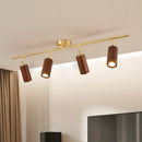 spot de plafond réglable en bois pour hôtel et magasin