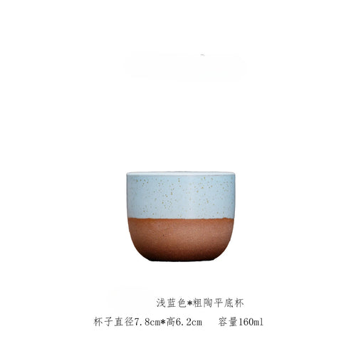 Mug céramique bohème fait main style marocain artisanal
