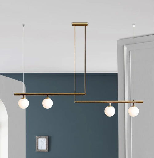 Lustre de salon minimaliste moderne