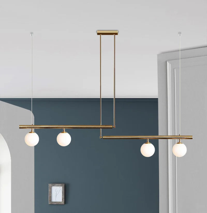 Lustre de salon minimaliste moderne - vue 2 sur 16