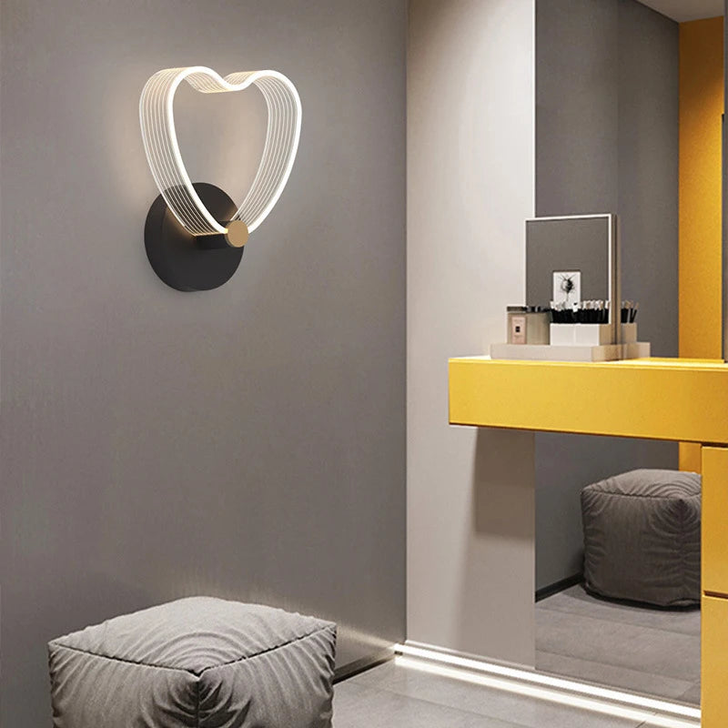 applique murale led moderne pour éclairage décoratif intérieur - vue 5 sur 14