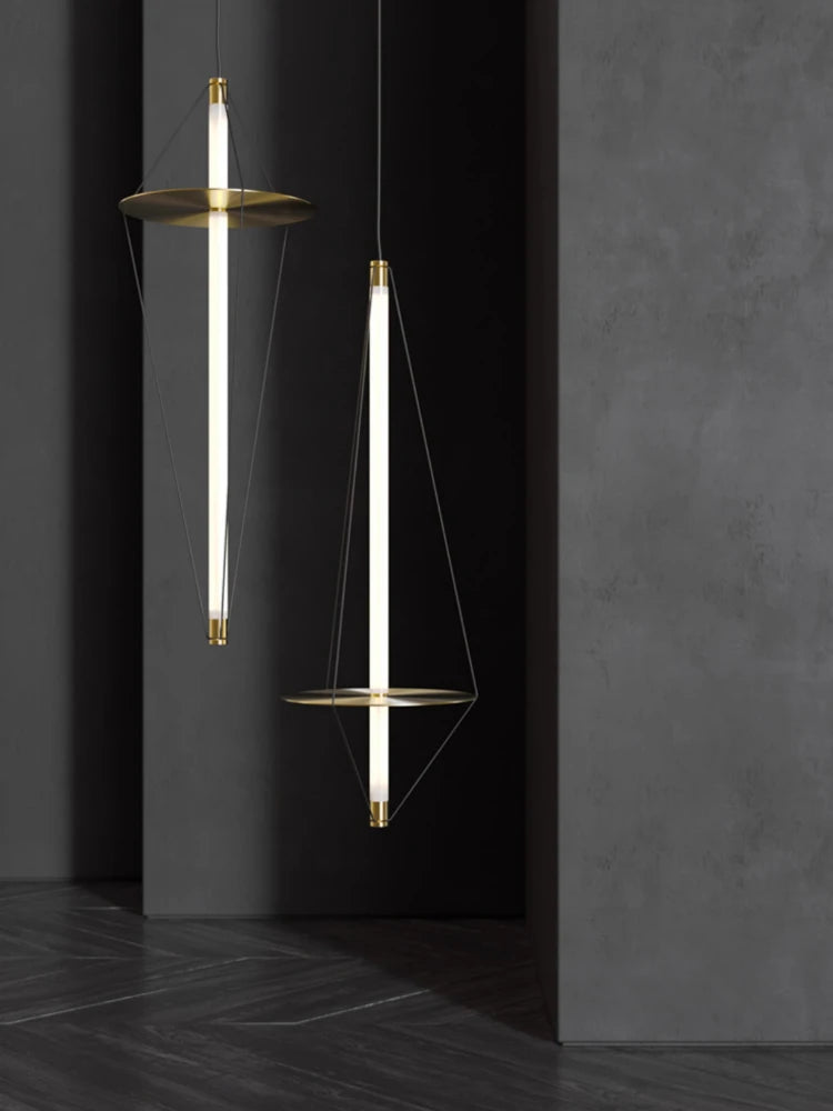 suspension linéaire moderne design pour restaurant et bar - vue 4 sur 10