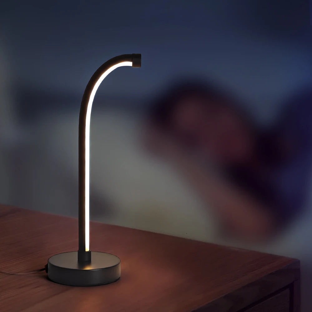 lampe de table led tactile ambiance réglable trois couleurs - vue 4 sur 7