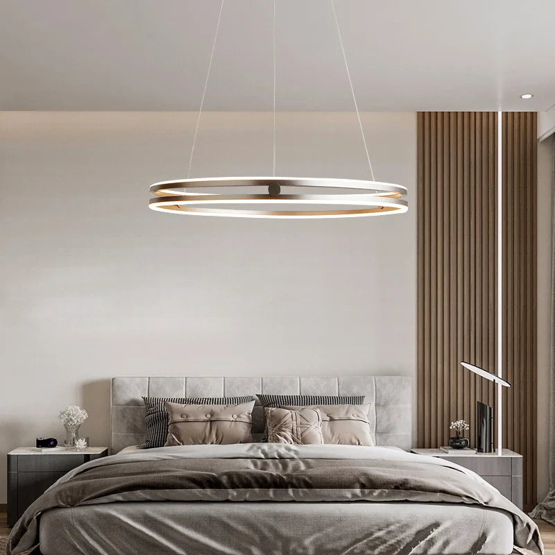 lustre circulaire moderne pour décoration intérieure créative et élégante - vue 3 sur 15
