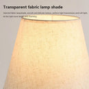Lampes LED nordique modernes abat-jour en tissu