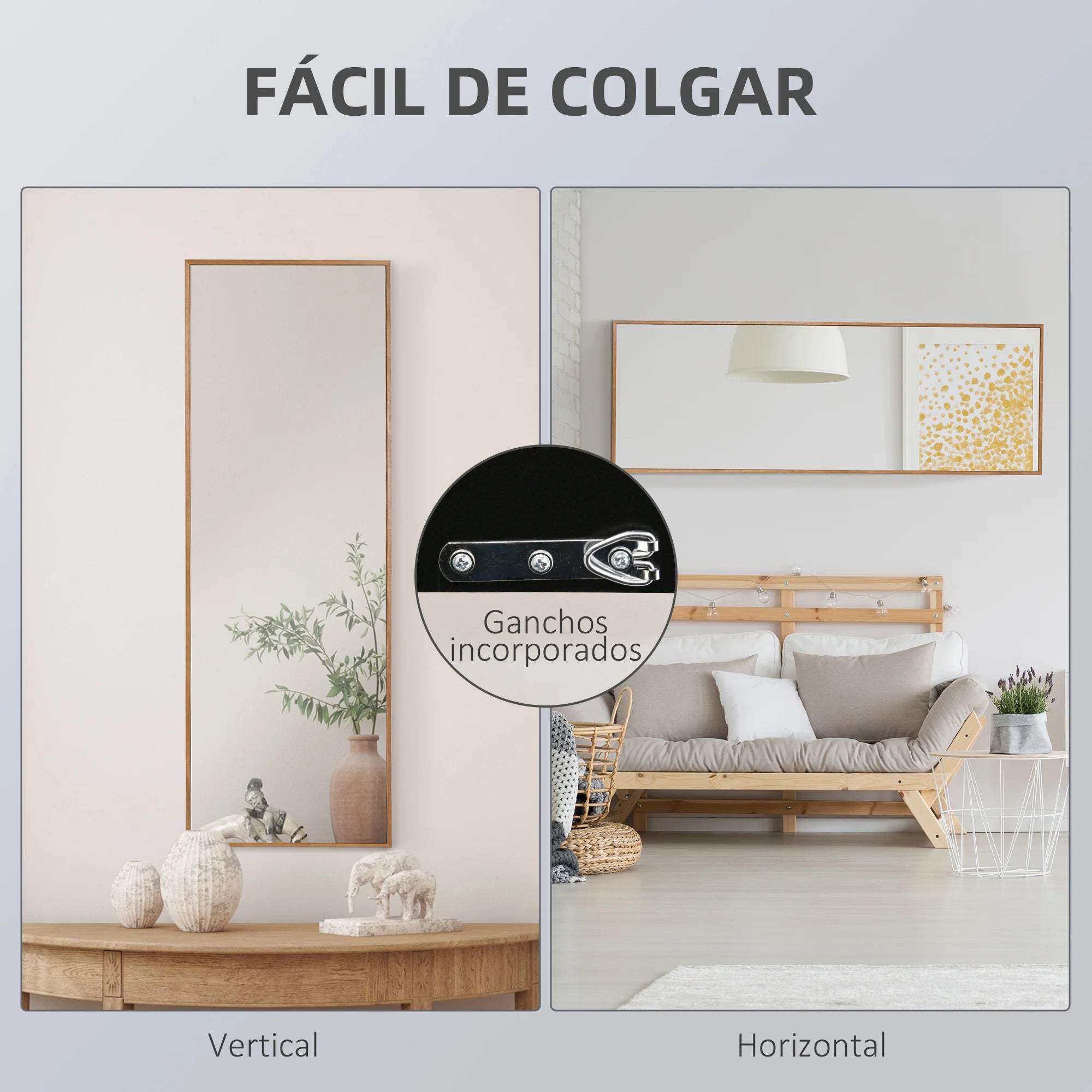miroir mural décoratif pour un intérieur élégant et moderne - vue 7 sur 6