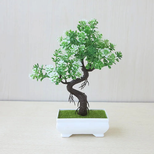 plantes artificielles décoratives bonsaï en pot pour jardin zen - vue 22 sur 25