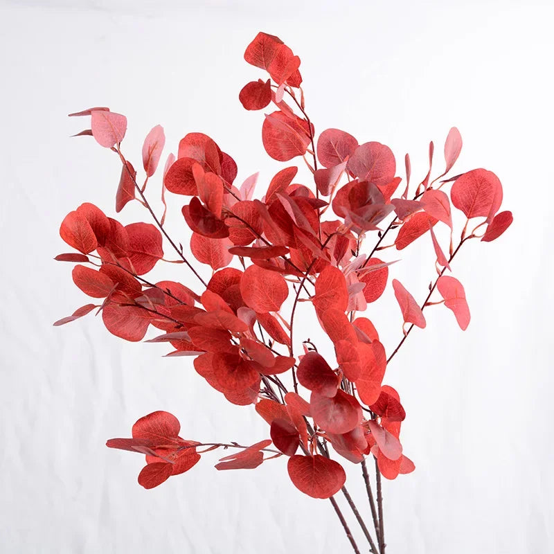 plantes artificielles eucalyptus longues tiges pour décoration automnale - vue 5 sur 9