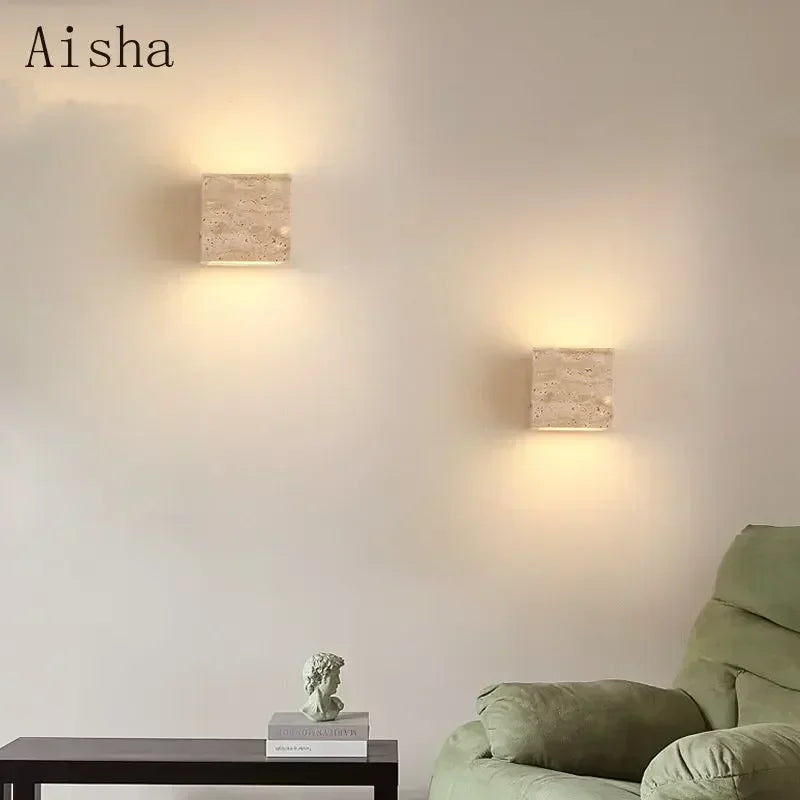 applique murale en pierre pour jardin et cour décorative - vue 4 sur 8