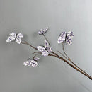 branche de papillon artificielle avec fausses fleurs décoratives pour jardin