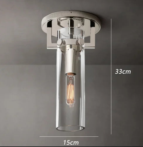 suspension industrielle en verre pour décoration intérieure - vue 14 sur 15