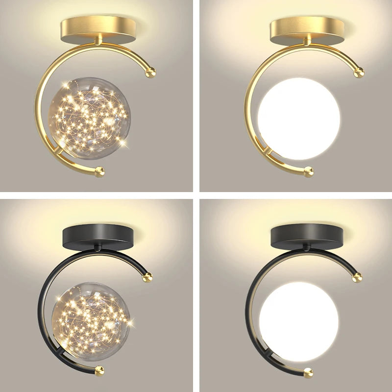 lustre intérieur led nordique éclairage décor fixtu - vue 7 sur 12