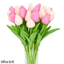 lot de 10 tulipes artificielles pour décoration de mariage et jardin