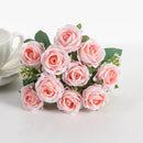 bouquet de roses artificielles en soie pour décorations et événements festifs