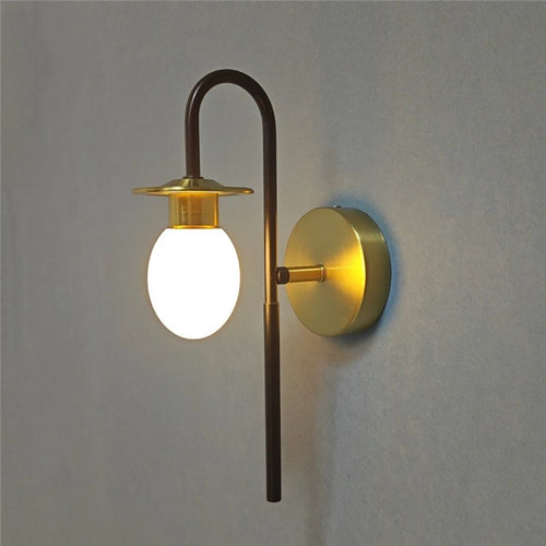 applique murale moderne en forme dœuf design créatif et minimaliste