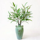 plantes vertes artificielles décoration florale mariage eucalyptus et fruits