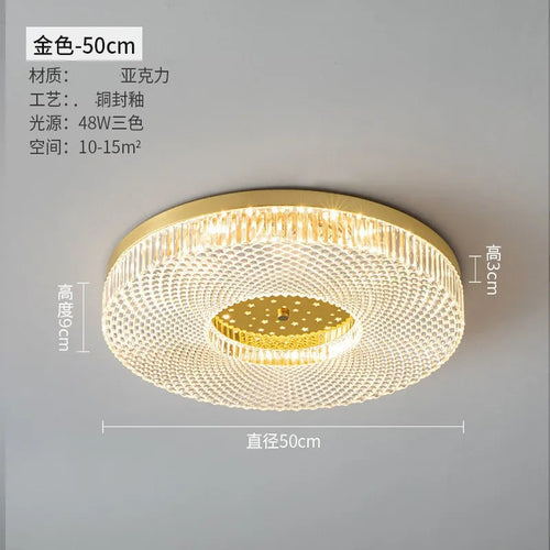 plafonnier moderne à led design créatif en acrylique pour intérieur - vue 9 sur 10