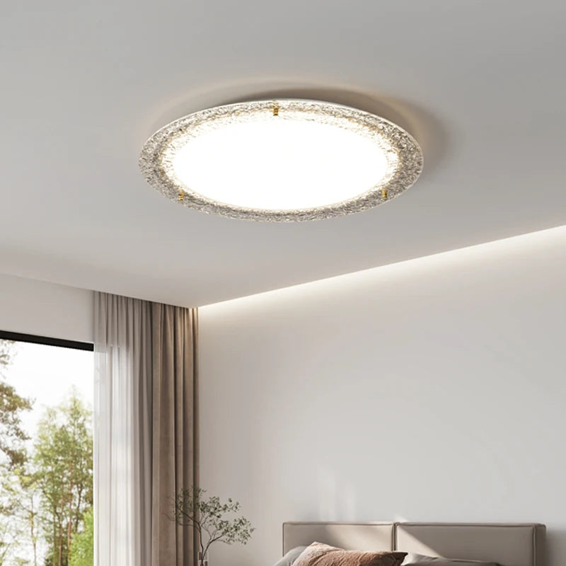 plafonnier led en cristal moderne et luxueux pour intérieur - vue 5 sur 7