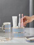 ensemble daccessoires nordiques pour salle de bain pratique et élégant
