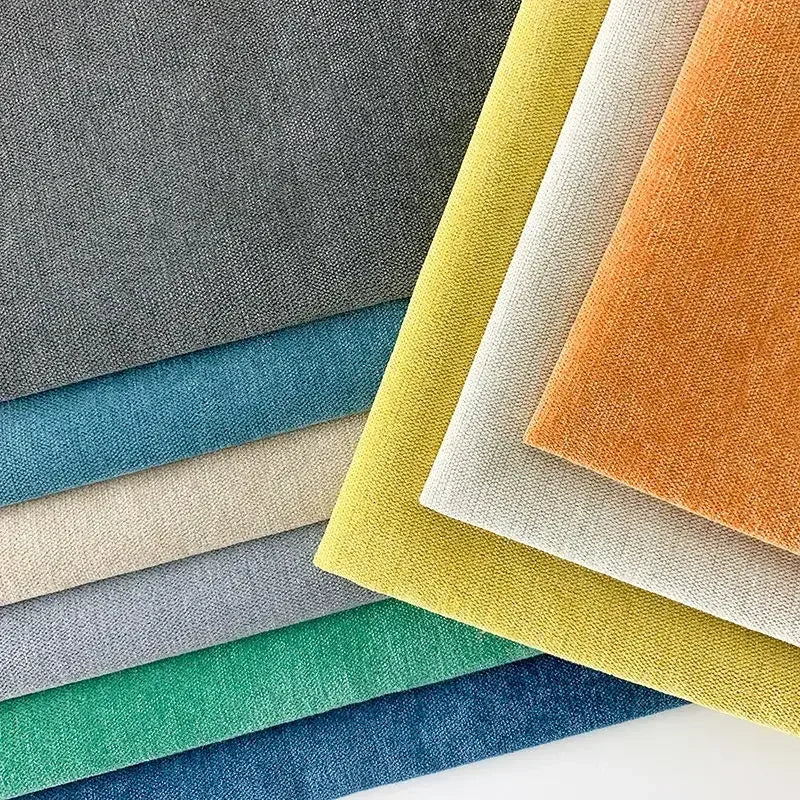 Tissu chenille epais ameublement doux resistant pour salon - vue 7 sur 7