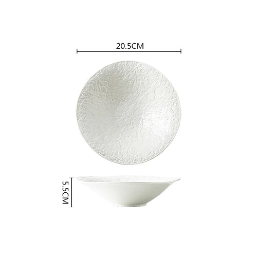 Bol ceramique motif roche style naturel pour cuisine