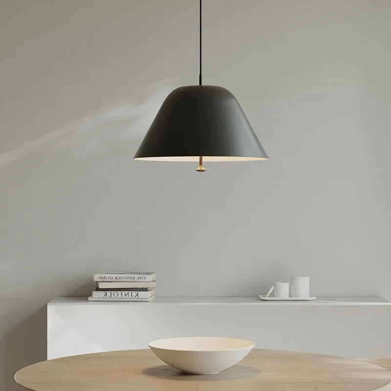 Suspension en fer au design nordique LED - vue 6 sur 14