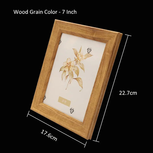 cadre photo rétro en plastique pour décoration murale et de table - vue 11 sur 20