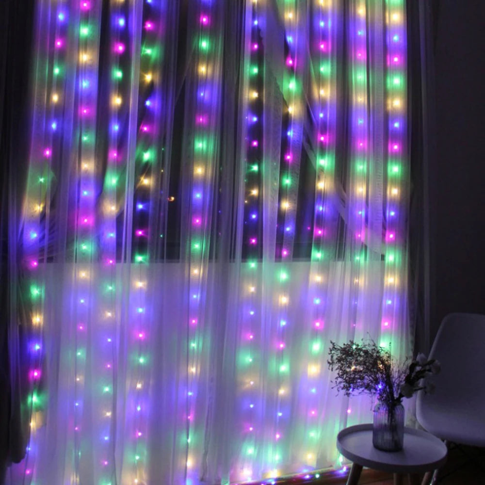 guirlande lumineuse led à piles pour décorations festives et mariage - vue 6 sur 10