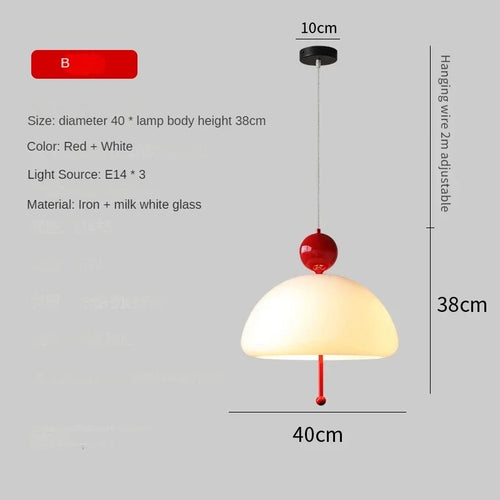suspension en verre créative pour restaurant et bar - vue 10 sur 11