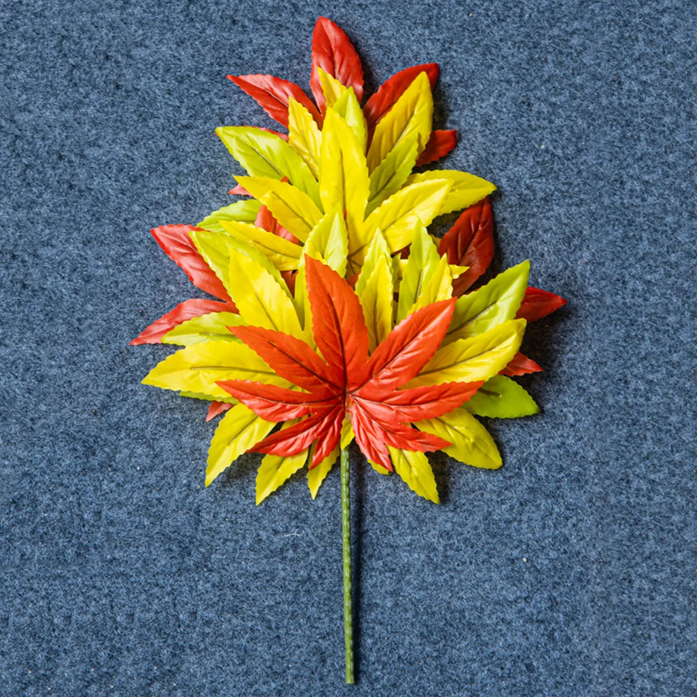 branche d'érable artificielle pour décoration d'automne et halloween - vue 2 sur 14