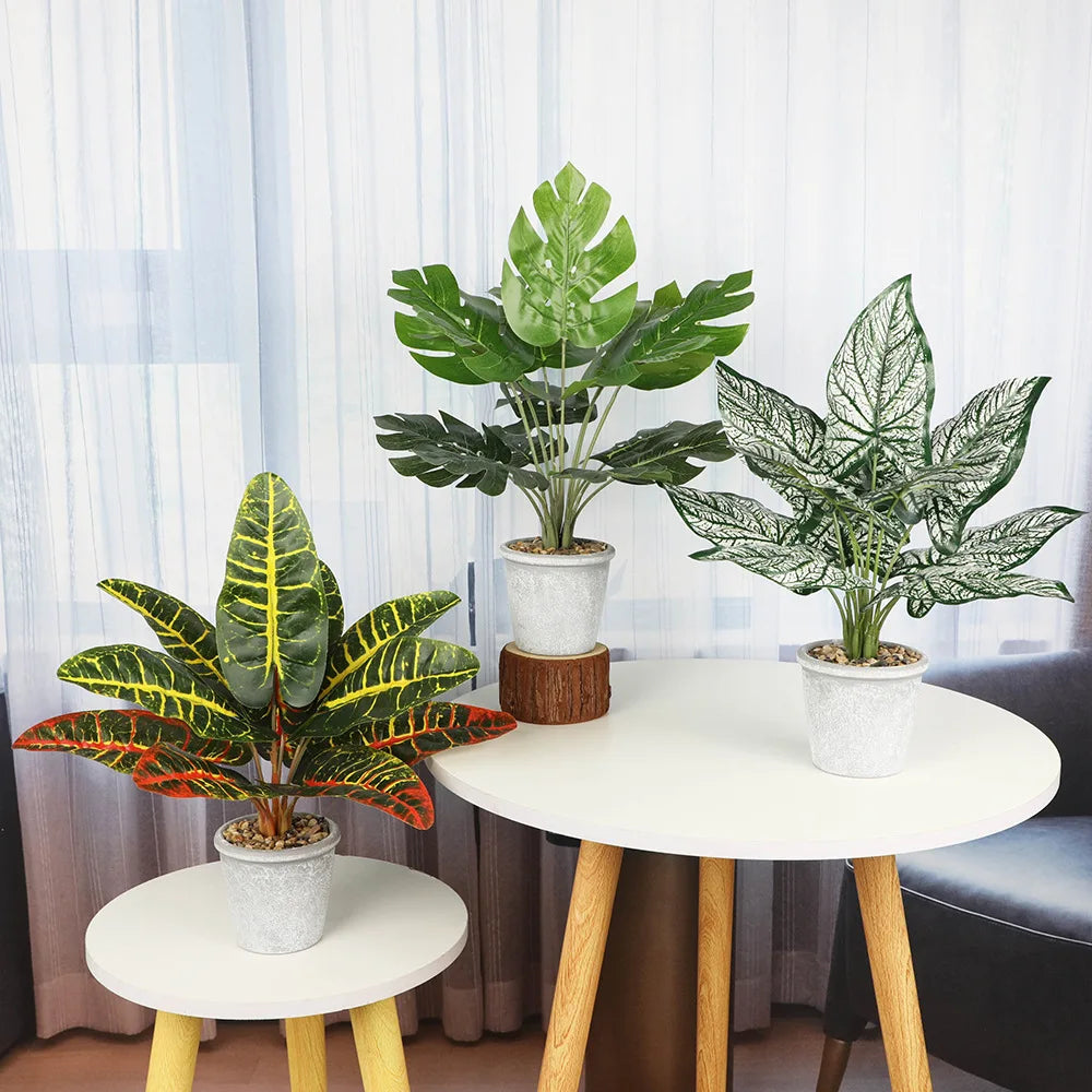 plante artificielle en pot pour décoration intérieure moderne - vue 7 sur 6