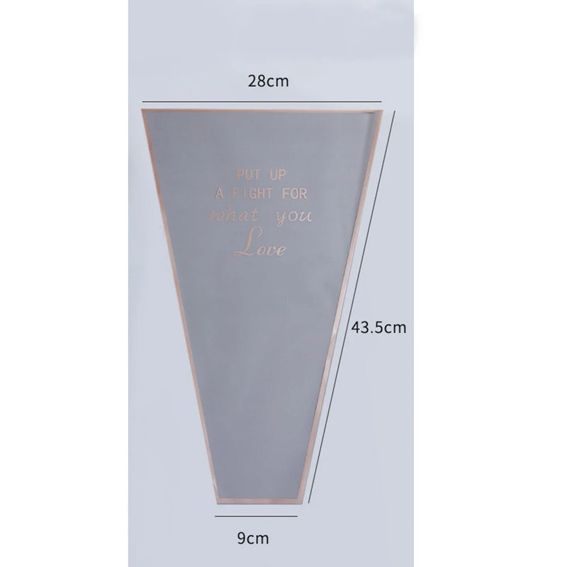 lot de 50 sachets imperméables pour roses à offrir pour la saint valentin