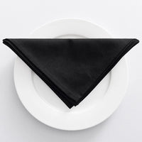 Serviette de table satin décorative style réception fête
