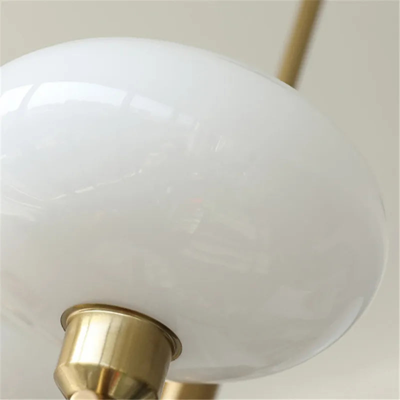 lustre bauhaus en verre pour décoration moderne et design - vue 7 sur 13