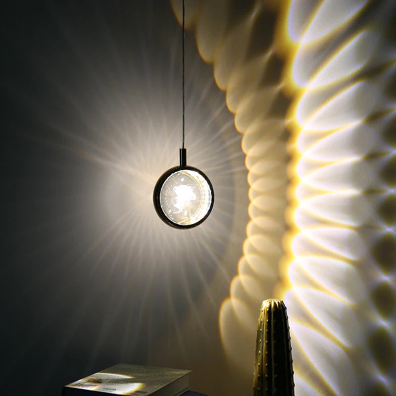 suspension en cristal de luxe pour décoration moderne intérieure - vue 5 sur 10